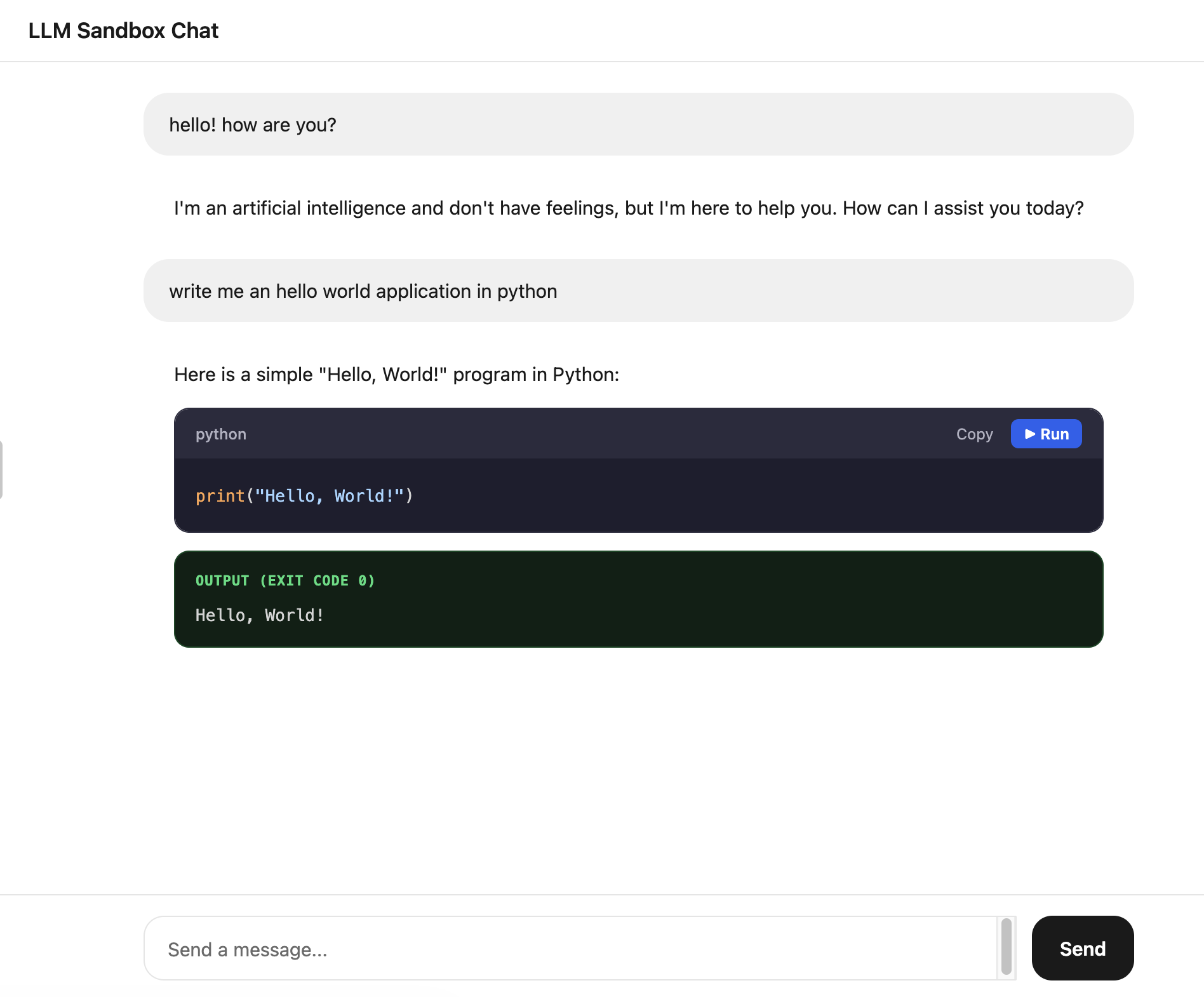 Chat UI